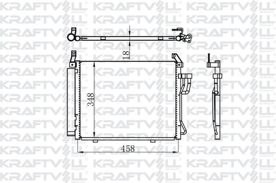 KLIMA RADYATORU KOMPLE HYUNDAI I10 2008>
