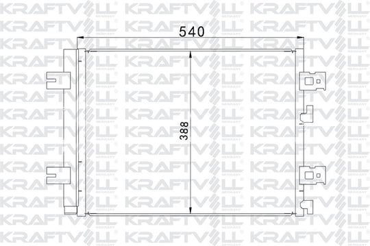 KLIMA RADYATORU (KONDANSER) DACIA DUSTER LOGAN II SANDERO II  LODGY 1.2 , 1.4 , 1.5 dCI 1.6