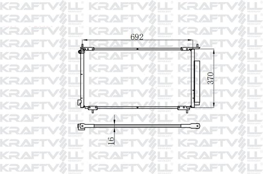 KLIMA RADYATORU (KONDANSER) HONDA CR-V 2,0I 16V 02-06