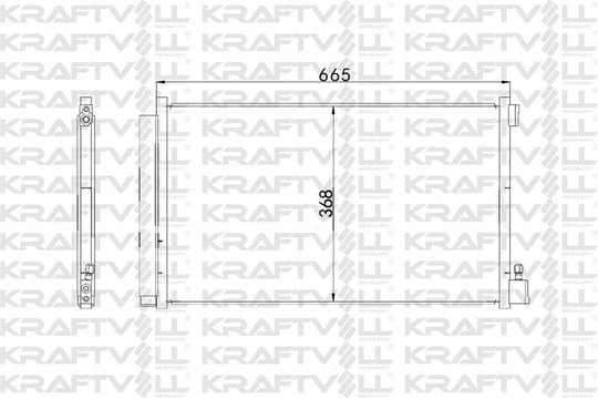 KLIMA RADYATORU (KONDANSER) INSIGNIA 1,6I/2,0 CDTI  08-> ( 666×392×16 )