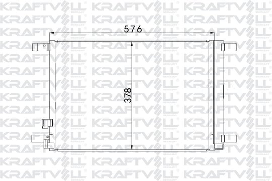 KLIMA RADYATORU KONDANSOR GOLF VII 1,2 / 1,4TSI PASSAT 1,6 / 2,0TDI A3 TT OCTAVIA LEON 12>