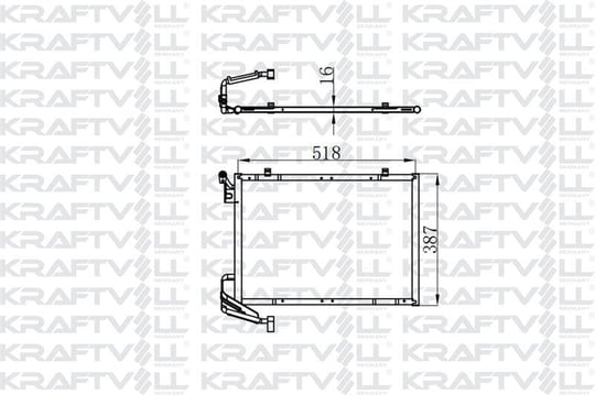KLIMA RADYATORU KONDENSER FORD B MAX FIESTA VI TRANSIT COURIER TOURNEO COURIER 1.0 ECOBOOST ALPLB