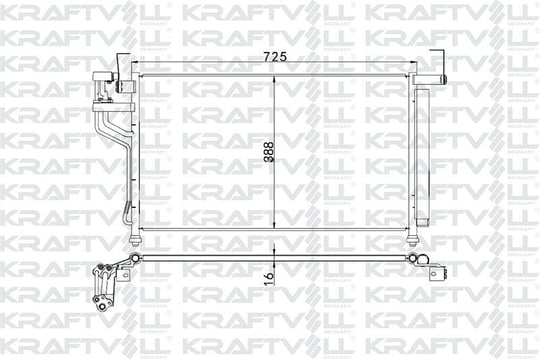 KLIMA RADYATORU (KONDENSER) H 1
