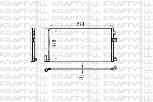 KLIMA RADYATORU (KONDENSER) RENAULT FLUENCE 1.6 16V 10>