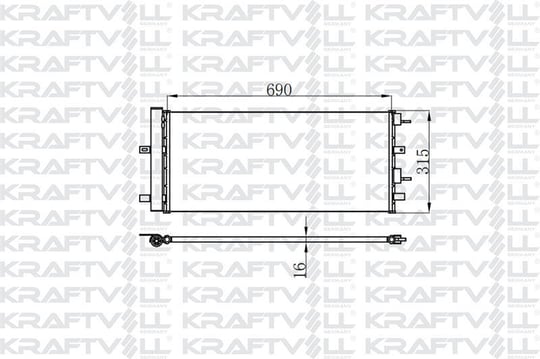 KLIMA RADYATORU (KURUTUCU ILE) FORD GALAXY MONDEO V S MAX 2.0 TDCI 15=> (AT MT)