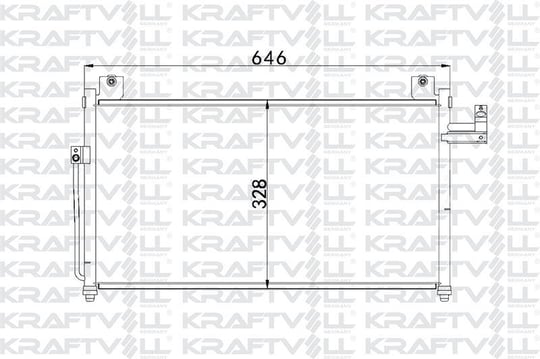 KLIMA RADYATORU MAZDA 323 1,6 16V 1998 - 2004