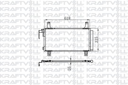 KLIMA RADYATORU MAZDA 6 2.0 2002 2007