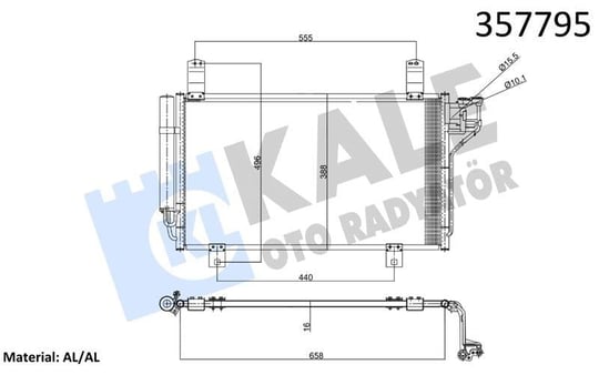 KLİMA RADYATÖRÜ MAZDA CX-5 AL/BRZ KURUTUCULU