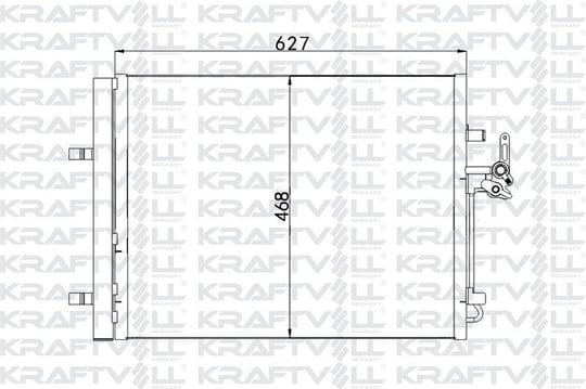 KLIMA RADYATORU MONDEO IV S MAX 07 /> GALAXY 1.6 / 1.8 / 2.0 / 2.0TDCI 07 /> LANDROVER FREELANDER 2.2TDCI VOLVO S60 S80 II V60 V70 III XC70 II 2.5 / 3.2