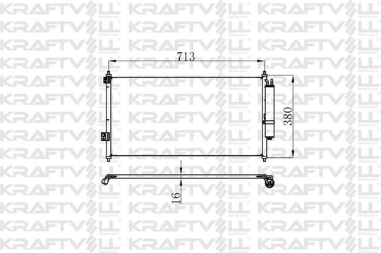 KLIMA RADYATORU NISSAN XTRAIL BENZINLI - DIZEL 2001 - 2007