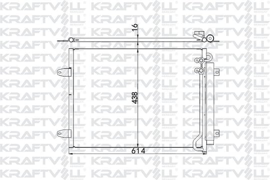 KLIMA RADYATORU PASSAT / CC 1.4 1.8 2.0TSI 3.2 3.6FSI 05>16