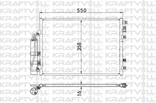 KLIMA RADYATORU RENAULT KANGOO 1.2 1.5 dCI 1.6 1.9 dCI 97>