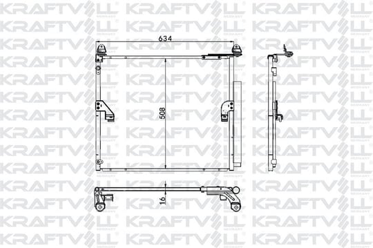 KLIMA RADYATORU TOYOTA LAND CRUISER PRADO (_J15_) 3.0 D-4D