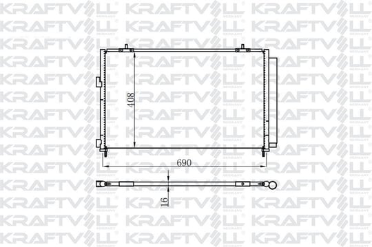 KLIMA RADYATORU TOYOTA RAV4 2012->