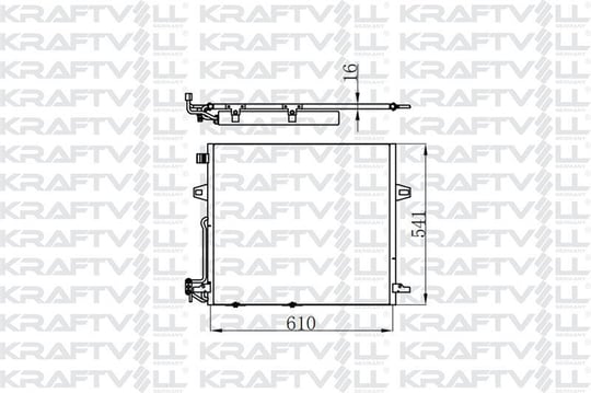 KLIMA RADYATORU X164 06>12 W164 05>11 W251 06>12