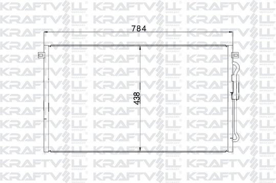 KONDENSER CHRYSLER VOYAGER 02 >