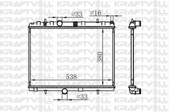 MOTOR RADYATORU P301-P2008-P207-C2-C3 ( 380×538×16 )> BRAZING