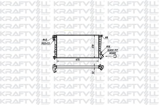 MOTOR SU RADYATOR PARTNER P306 BERLINGO XSARA DW8 / DW8B KLIMASIZ (00 03) SEGMANLI (1351Z1) (675*378