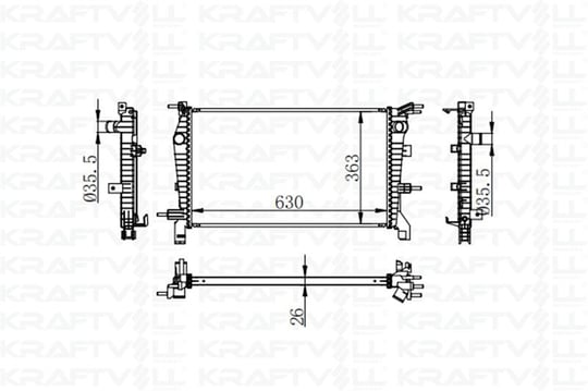 MOTOR SU RADYATORU 214100069R/NISSENS 637632
