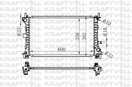 MOTOR SU RADYATORU (+AC) FOCUS 2,0 98>05 KLIMALI MANUEL BRAZING (600×348×26)