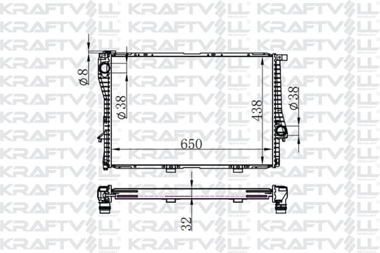 MOTOR SU RADYATORU BMW E39 E38 M52 M54