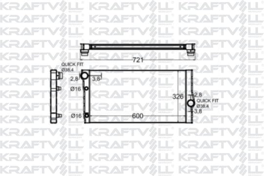 MOTOR SU RADYATORU BMW F10 F07 F11 F13 F01 F02 F03 F04