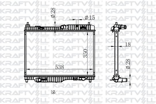 MOTOR SU RADYATORU FIESTA 1,4TDCI / 1,6TDCI / 1,5TDCI 08 /> B MAX 1,5TDCI 1,6TDCI 12 /> TRANSIT COURIER 1,5TDCI 1,6TDCI 14 /> (350x558x18) 
