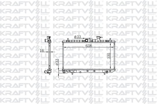 MOTOR SU RADYATORU HYUNDAI ACCENT ADMIRE 1.6 03>06 MANUEL (335*638*16)