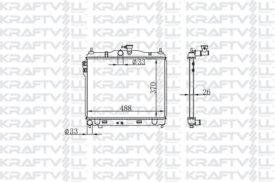 MOTOR SU RADYATORU HYUNDAI GETZ 1.3 1.4 BENZINLI 03> MANUEL (370*488*16)