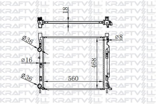 MOTOR SU RADYATORU KANGOO III 1,5DCI / 1,6 08> , CITAN 415 12>