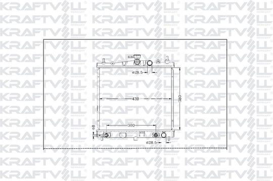 MOTOR SU RADYATORU NISSAN MICRA K12 CASE 2003 2010 OTOMATIK VITES (350X383X16)