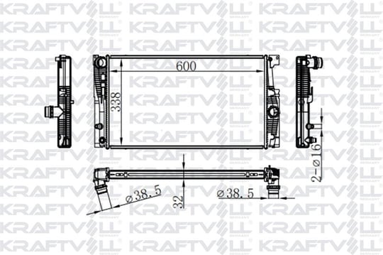 MOTOR SU RADYATORU OTOMATIK BMW F10 F11 N20