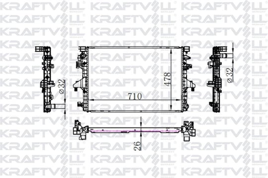 MOTOR SU RADYATORU TRANSPORTER T6 10>15