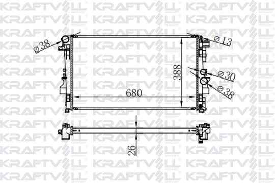 MOTOR SU RADYATORU VIANO W639 03> VITO W639 03>