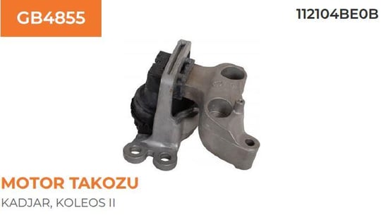 MOTOR TAKOZU KADJAR-KOLEOS II-QASHQAI-II-X TRAIL 1 .6 DCI