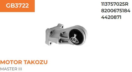 MOTOR TAKOZU MASTER III 2,3 DCI-MOVANO B 2.3 CDTI