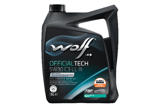 MOTOR YAĞI 5W30 C3 SP EXTRA 5L WOLF OFFICIALTECH 