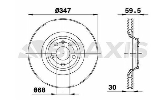 ON FREN AYNASI A6 AVANT ALLROAD 04>11