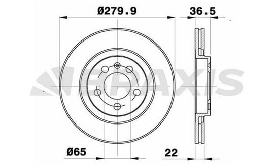 ON FREN AYNASI OCTAVIA 1.8 20V 1.9TDI 96>A3 1.8 20V 1.9TDI 96>GOLF IV 1.8 1.9TDI 97> BORA 98>