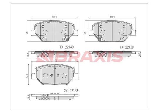 ÖN FREN BALATASI 17 ınc OPEL INSIGNIA B 17>