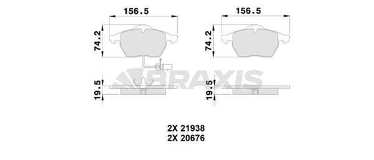 ON FREN BALATASI A4 A6 1.8T 1.9TDI 95> PASSAT 1.8T 1.9TDI 95 00 GOLF IV 1.9TDI SUPERB 02> FISLI