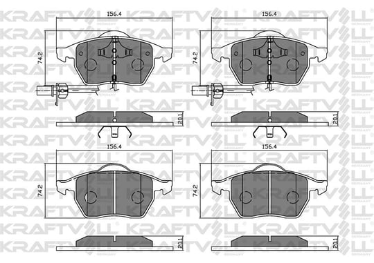 ON FREN BALATASI A4 A6 1.8T 1.9TDI 95> PASSAT 1.8T 1.9TDI 95 00 GOLF IV 1.9TDI SUPERB 02> FISLI