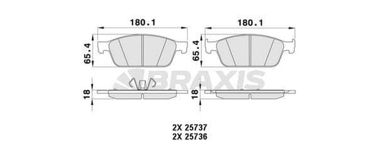 ON FREN BALATASI COURIER 13 /> FOCUS III C MAX 11 /> 2.0 ST / 2.0TDCI KUGA II 1.6 ECO / 2.0TDCI 13
