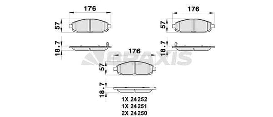 ON FREN BALATASI GRAND CHEROKEE II 2.7CRD 10 / 01>GRAND CHEROKEE III 5.7 V8 / 3.7 V6 06 / 05>