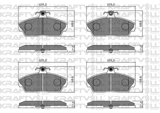 ON FREN BALATASI HONDA CIVIC 2001 2006 EURO CIVIC 1996 1999 ROVER 200 400 1996 2000 TATA GAZELLE 94-