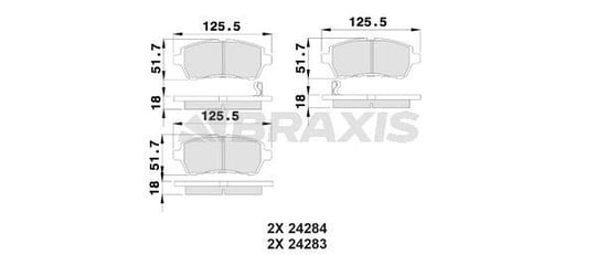 ON FREN BALATASI MATERIA 2006> SIRION 2005> MAZDA 2 2008> FIESTA VI 2008>
