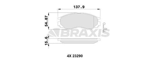 ON FREN BALATASI MITSUBISHI L200 96-07 (FISLI)