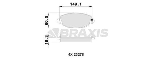 ON FREN BALATASI MONDEO III 00>07 JAGUAR X TYPE 04>09