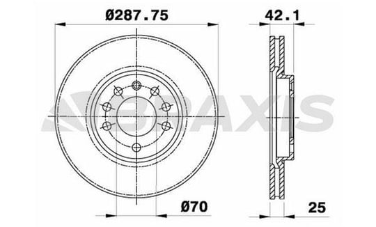 ON FREN DISK AYNASI (5 BIJON) VECTRA B SPEEDSTAR