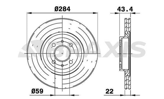ON FREN DISK AYNASI BRAVO I II CROMA DOBLO IDEA LINEA MAREA STILO ALFA 155 1.2 / 1.3 / 1.4 / 1.6 / 1.8 / 1.9 / 2
